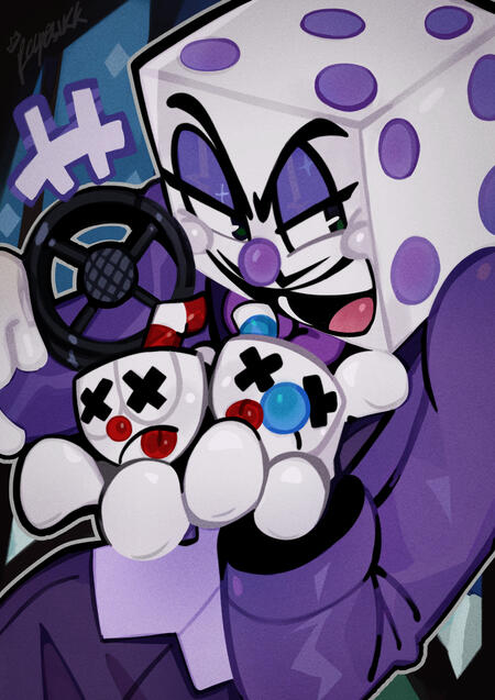 King Dice from Cuphead