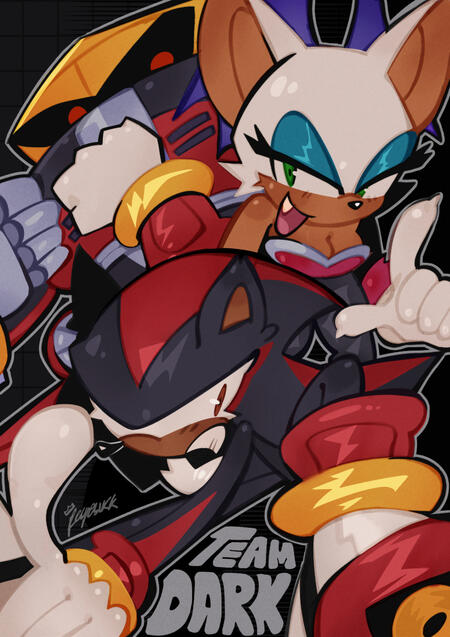 Team Dark from Sonic